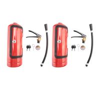 Ronlok 2 extintor de incendios mini bar caja de almacenamiento de vino con forma de extintor