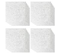 Ronlok 48 placas de absorción de sonido 12 x 12 x 0,4 almohadillas de aislamiento acústico para decoración de pared acústica