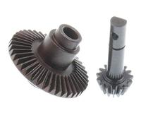 Ronlok Engranaje CóNico Helicoidal de Alta Resistencia 40T 15T para 1/10 D90 Gelande II Anillo de Eje Yota y PiñóN