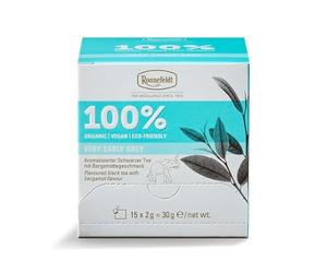 Ronnefeldt 100% Very Early Grey - Té negro aromatizado orgánico, 15 bolsitas de té de 2 g, 30 g | Orgánico | Vegano | Eco-friendly, cantidad: 2 unidades