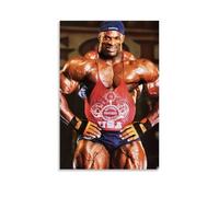 Ronnie Coleman - Lienzo impermeable para pared, impresión HD resistente a los rayos UV, adecuado para salas de estar y pasillos, es un gran regalo, estilo sin marco, 40 x 60 cm
