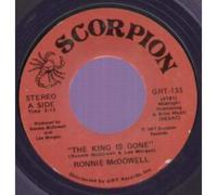 RONNIE MCDOWELL - King Is Gone 7 Inch (7" Vinyl 45) US Scorpion 1977