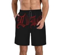 Ronnie Star James Star DIO Bañador para Hombre, Pantalones Cortos de Playa con Forro de Malla, Pantalones Cortos, Trajes de baño con Bolsillos