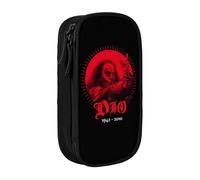 Ronnie Star James Star Dio Estuche para lápices de gran capacidad, caja de papelería, bolsa organizadora para almacenamiento, bolsa de maquillaje para oficina, suministros de papelería escolar