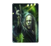 Ronnie Star James Star Dio Letrero de Metal, letreros de cocina Vintage, decoración de pared, letrero de estaño para cueva de hombre para gimnasio, Bar, baño, patio, letreros de garaje