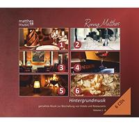 Ronny Matthes - Hintergrundmusik: Vol. 1-6 (6 CD-Box) - Gemafreie Musik zur Beschallung von Hotels und Restaurants (inkl. Klaviermusik zum Entspannen und Träumen)