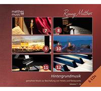 Ronny Matthes - Hintergrundmusik, Vol. 7 - 12 (6 CDs) - Gemafreie Musik zur Beschallung von Hotels & Restaurants [inkl. Klaviermusik, klassische Musik & Filmmusik: Gemafrei]