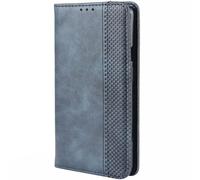 RonRun Funda Doogee N60 Pro, Carcasa Tipo Libro, Cuero PU Cierre Magnético Flip Folio Case de Teléfono Compatible con Doogee N60 Pro, Azul