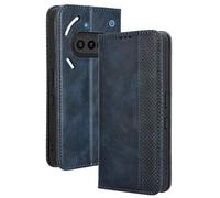 RonRun Funda Nothing Phone 3a, Carcasa Tipo Libro, Cuero PU Cierre Magnético Flip Folio Case de Teléfono Compatible con Nothing Phone 3a, Azul