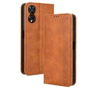 RonRun Funda TCL 505, Carcasa Tipo Libro, Cuero PU Cierre Magnético Flip Folio Case de Teléfono Compatible con TCL 505, marrón