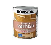 Ronseal 36871-750Ml Interior Satinado Clear Varnish