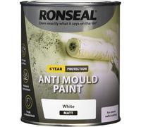 Ronseal 6 Año Anti- Molde Blanco Mate Pintura para Paredes Y Techos 750ml