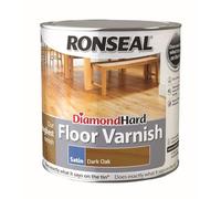 Ronseal Barniz para suelos de diamante duro roble oscuro satinado 2,5 L