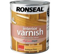 Ronseal Barniz Interior Secado Rápido Brillante Pino Antiguo 750ml