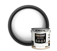 Ronseal One Coat Everywhere Pintura Puro Brillante Blanco Mate 2.5L