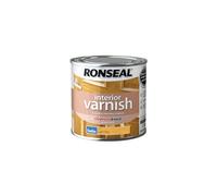 Ronseal RSLIVSLO250-250Ml Secado Rápido Satén Interior Varnish - Luz De Roble