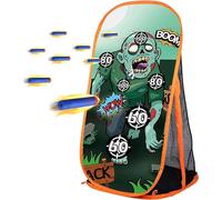 RONSTONE Juegos de Tiro al Blanco para Niños Niñas 6+ Años - Blancos de Tiro para niños en Interiores y Exteriores - Blanco de Tiro Zombie con Red de Almacenamiento