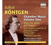 Rontgen, J. - Chamber Music 1 Music for Violin & Pno I