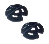 Ronyme 2 discos de peso fraccionario de 0,5 kg para entrenamiento de fuerza con microcarga, portátiles y de cambio rápido para gimnasio.