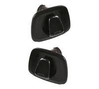 Ronyme 2 piezas de ganchos de techo para coche, gancho para colgar ropa, embellecedor de gancho PP, accesorios para coche, accesorios automotrices, negro