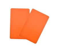 Ronyme 2 Piezas de Parches de reparación de PVC, Parche para Kayak, Ligero y Resistente, Parche de reparación de pinchazos DIY para colchón de Aire, Naranja