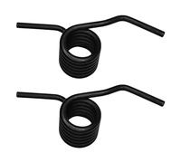 Ronyme 2 piezas de resorte de gato, accesorios de gato hidráulico de 3-4 toneladas, piezas de repuesto de gatos horizontales, este para instalar el resorte, NEGRO
