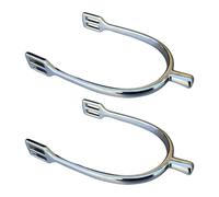 Ronyme 2X espuelas de equitación, aleación de Zinc Reutilizable Suministros de Entrenamiento Ecuestre Resistente para Mujeres y niños, M