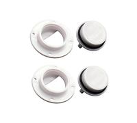 Ronyme 2X Tapón para Bote, Tapón de Rosca, Salida de Drenaje para Cubierta, Accesorios para Botes Marinos, Desagüe para Congeladores