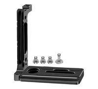Ronyme Accesorios para Soporte en L de cámara Fácil de Instalar Montaje de Zapata fría Profesional Práctico Adaptador Estable Trípode Placa de liberación