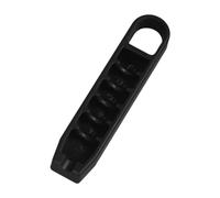 Ronyme Ajustador de Altura para Tees de Golf Marcador Regulador de Profundidad Accesorio de Golf Ayuda de Práctica Portátil Adecuado para Entrenar La Memoria, Negro
