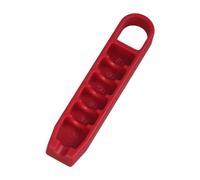 Ronyme Ajustador de Altura para Tees de Golf Marcador Regulador de Profundidad Accesorio de Golf Ayuda de Práctica Portátil Adecuado para Entrenar La Memoria, Rojo