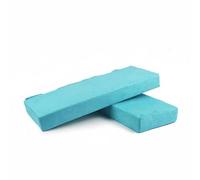 Ronyme Almohada Plegable con Soporte Firme para Cuello y Hombros Ial para Restaurativas Meditación Sentada y Uso Como Respaldo en Sesiones Pilates, Azul Lago
