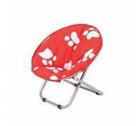 Ronyme Asiento Plegable para Niños Silla Lounge Reclinable Infantil Sillón Portátil con Armazón de Acero Inoxidable Diseño Ergonómico Plegable Ligero, Huellas De Patas