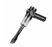 Ronyme Aspirador de Coche Aspiradora Manual Inalámbrica Portátil Mini Recargable con Pantalla Digital Filtro HEPA Lavable Bajo Ruido Adecuado para Automóvil Oficina Hogar, Negro