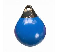 Ronyme Balón de Entrenamiento Inflable Deportivo para Boxeo Saco de Impacto Pelota Suspendida con Forma de Lágrima y Cuerpo Bicolor Fabricada en PVC Función, Azul Real, A4 D55CM 71CM