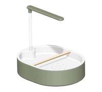 Ronyme Bañera automática para pájaros Parrot Shower, con Puerto USB para Interiores, compacta, con Percha para Loros, Ideal para periquitos y pájaros