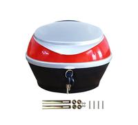 Ronyme Baúl Trasero para Motocicleta Caja de Almacenamiento Maleta Accesorio Impermeable Hecho en PP Adecuado para Transporte Y Viajes, Argén