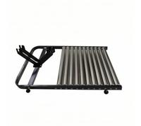 Ronyme Bicicleta de Entrenamiento Infantil Rueda de Práctica Interior Soporte Metálico Firme Patas Antideslizantes Absorción de, Rodillo De Entrenamiento De Primera Generación con 12 Rodillos