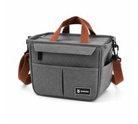 Ronyme Bolsa Térmica para Almuerzo Bolsa de Comida Aislada Tote Isotérmico con Interior Térmico Asas y Cierre Seguro Tejido 300D Adecuada para Trabajo Estudio Picnic Rutas Cortas, style to 2