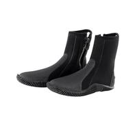 Ronyme Botas de Buceo de Neopreno, Botines de Snorkel de 5mm con Cremallera Lateral, Botas de Buceo, Botas de Traje de Neopreno para Wakeboard, Playa, 6