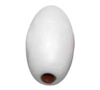 Ronyme Boya de Ancla para Kayak, Cuerda Flotante, Bola con Forma de Aceituna, boya de Ancla Ligera, Flotador de Aguas Profundas para Barcos, natación Marina, Blanco