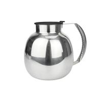 Ronyme Cafetera de Acero Inoxidable Jarra Tetera Lechera con Segura y Corta Brillo Elegante y Limpieza Sencilla Adecuada para Cocina Doméstica Profesional Servicio de Mesa Elegante