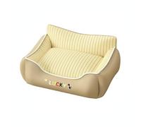 Ronyme Cama Sofá para Mascotas Cama para Perros Cama para Gatos Cama Acolchada Diván con Estructura Estable Superficie Suave y Relleno Resistente Que No Se, Color to 2, XL