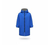 Ronyme Capa de Surf para Niños Toalla con Capucha Poncho de Cambio Abrigo Resistente al Viento Interior de Felpa Adecuada para, Azul-Gris, Numeric_100, Tall
