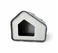 Ronyme Casa para Gato de Fieltro Cueva Cama Escondite con Zona Rascadora Integrada y Protegida contra Corrientes Que Mantiene Confort en Adecuada para Casa Estudio Regalo, Color to 2