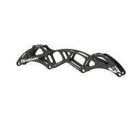 Ronyme Chasis para Patines de Velocidad Inline Bastidor Marco Soporte Aleación de Aluminio con Diseño Aligerado y Puntos de Fijación en Ambos Extremos, 4 110mm 195 Distancia Entre Orificios