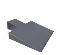 Ronyme Cojín de Soporte Maternidad Almohada Estiramiento Bloque Foam Pilates Diseño Ergonómico para Gimnasio Domicilio Rehabilitación Embarazadas, Gris Oscuro