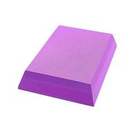 Ronyme Cojín Equilibrio Trapezoidal con Textura Cojín Antislizante Ejercicio Mente-Cuerpo Resistente Almohadilla Soporte Ejercicio Mente-Cuerpo, Púrpura, Púrpura