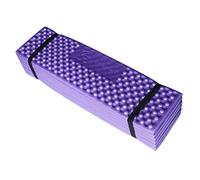 Ronyme Colchoneta Plegable para Dormir Colchoneta de Exterior Plegable Esterilla Ligera Y Compacta Multifuncional Adecuada para Senderismo Acampada Parque Ja, Púrpura