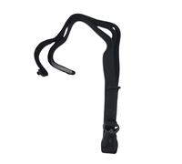 Ronyme Correa para equipaje con correa para maleta portátil ajustable que se ata para tu equipaje. Accesorio de viaje, Negro